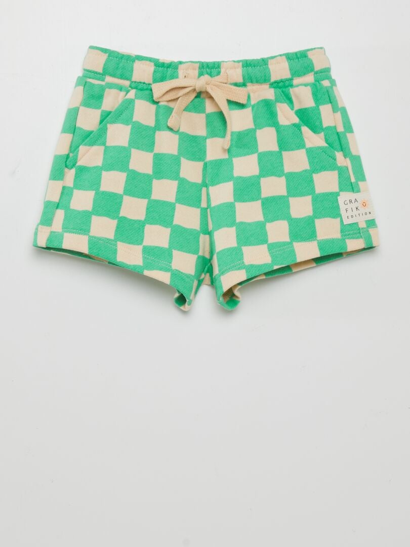 SHORT DE CHáNDAL  GRAFIK EDITION  VERDE