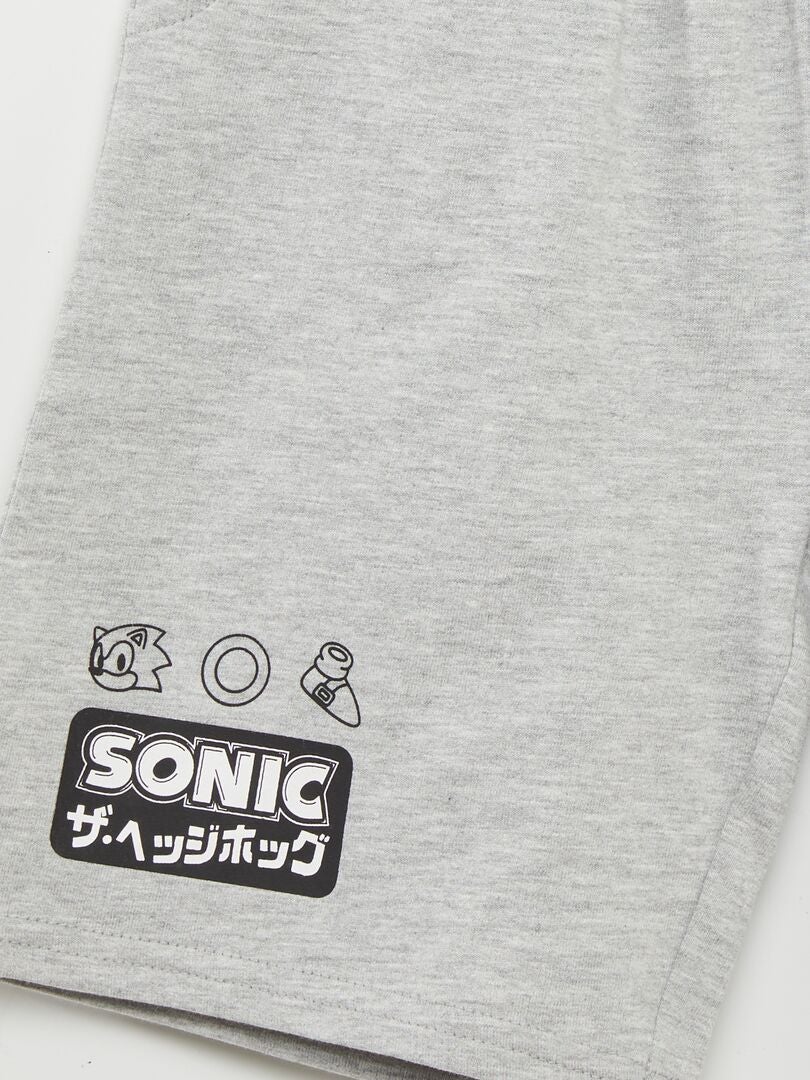 SHORT 'SONIC' DE CHáNDAL LIGERO  GRIS