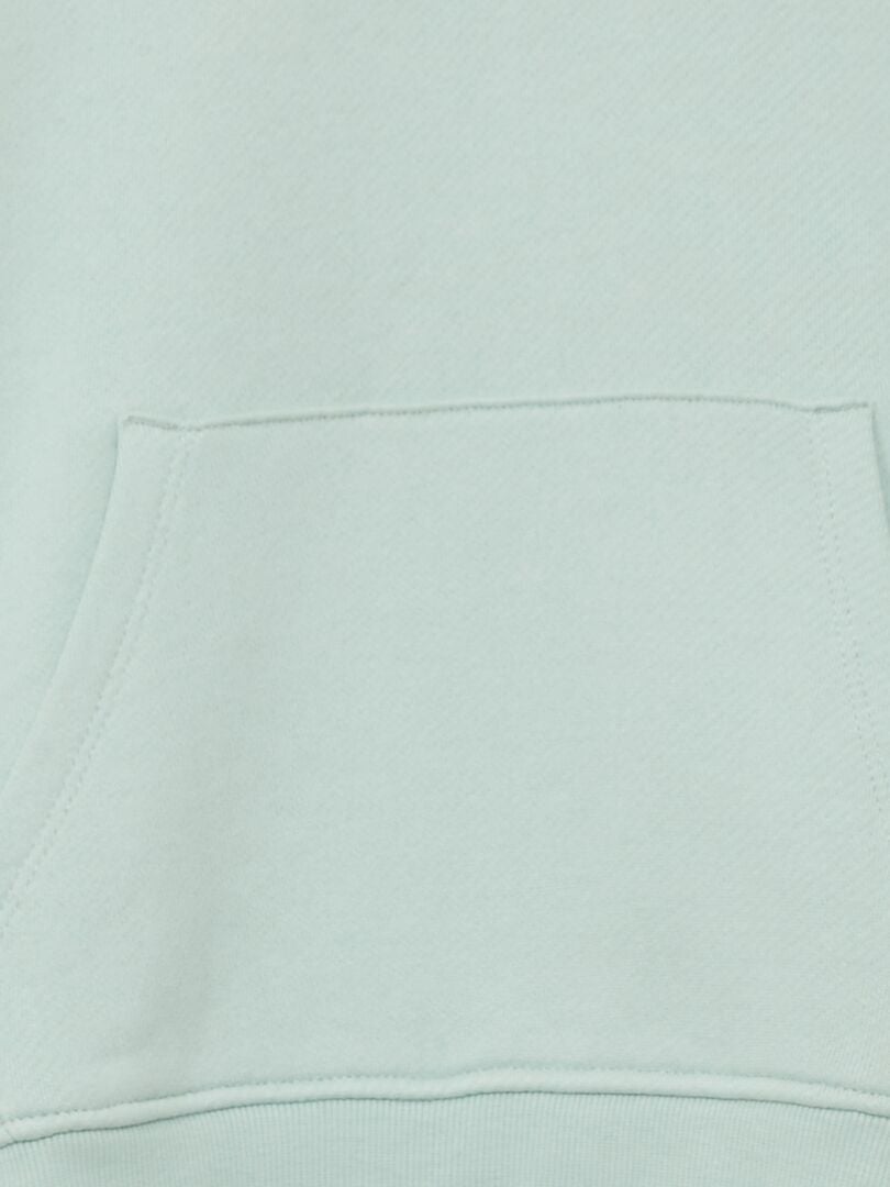 SUDADERA ANCHA CON BOLSILLO TIPO CANGURO  AZUL