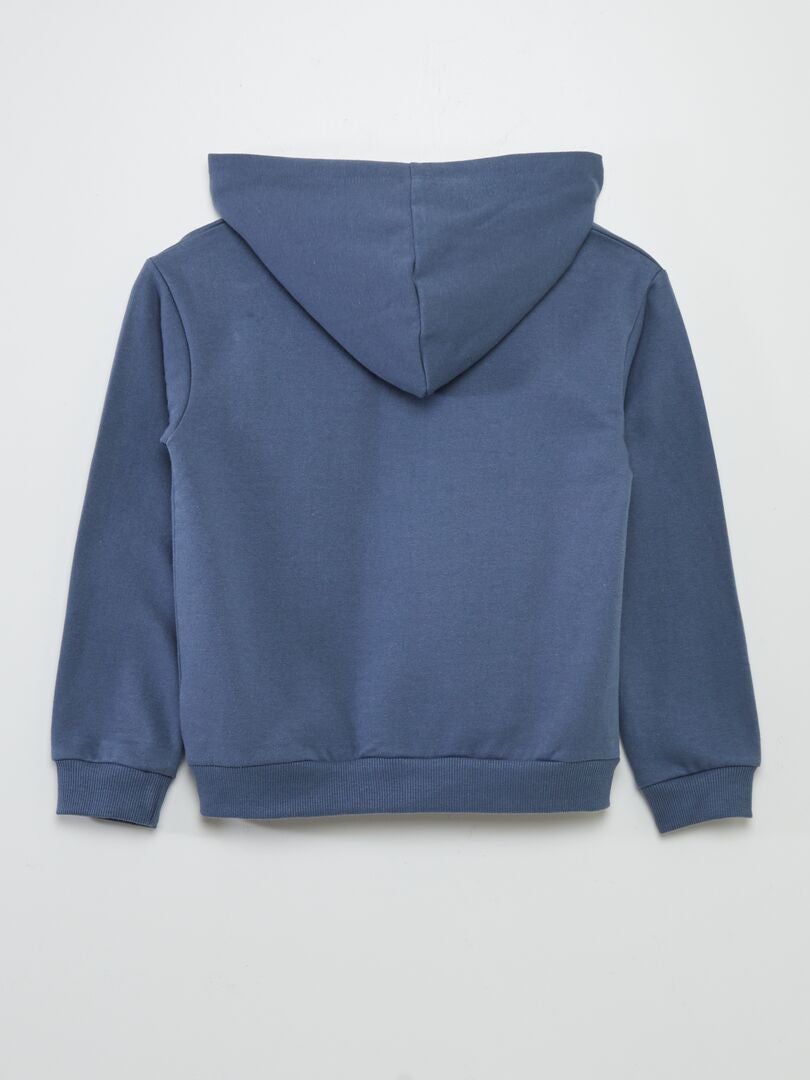 SUDADERA CON CAPUCHA 'BLUEY'  AZUL