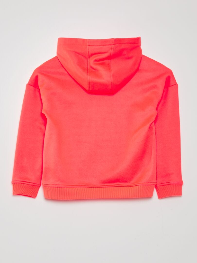 SUDADERA DE CHáNDAL CON CAPUCHA  NARANJA