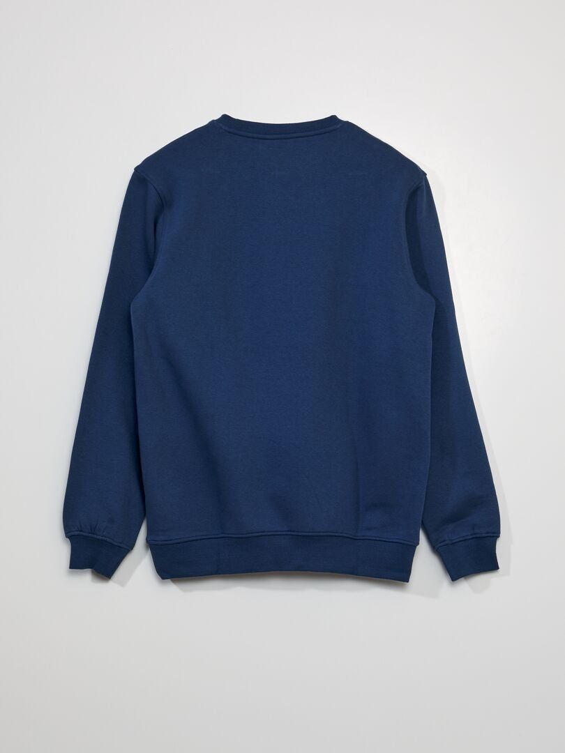 SUDADERA DE CHáNDAL ESTAMPADA  AZUL