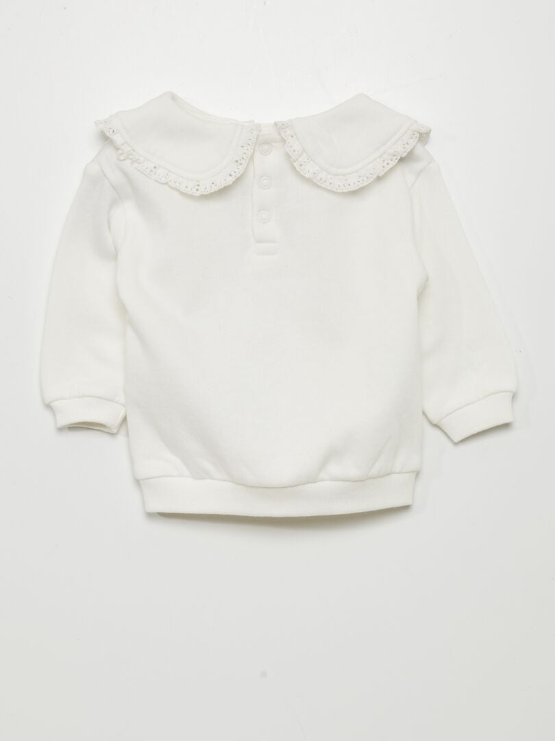 SUDADERA DE CHáNDAL 'MARIE' 'DISNEY'  BLANCO