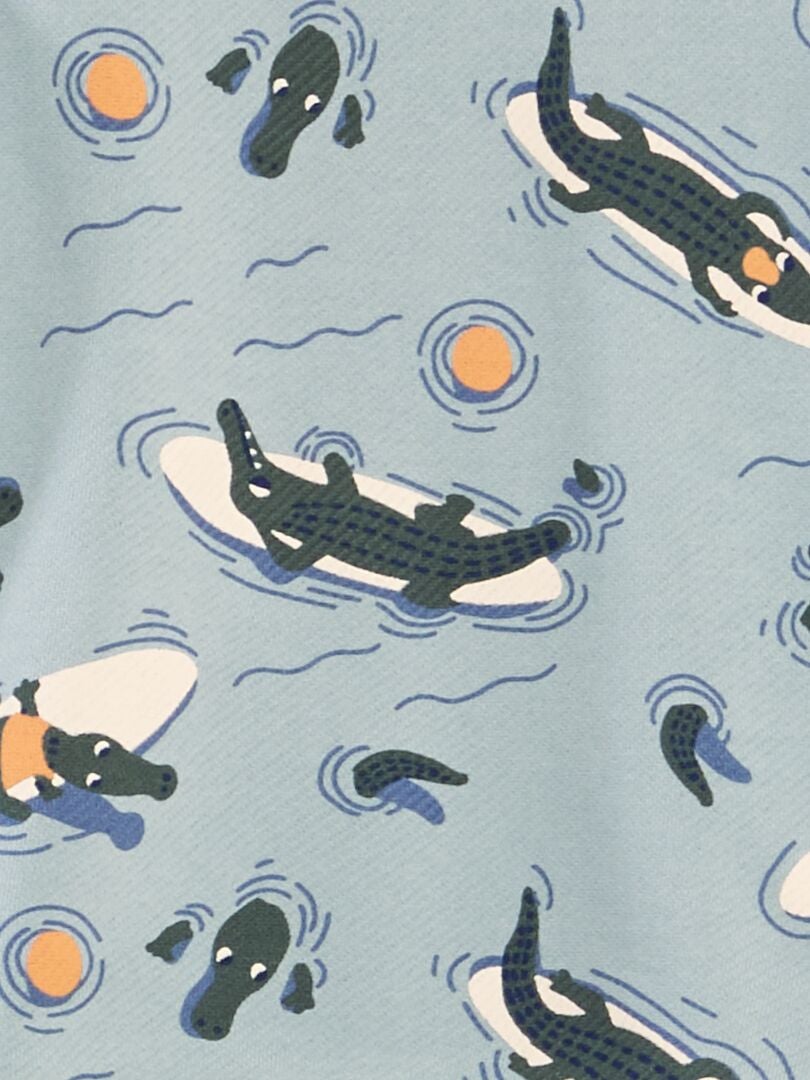 SUDADERA ESTAMPADA DE CHáNDAL  AZUL