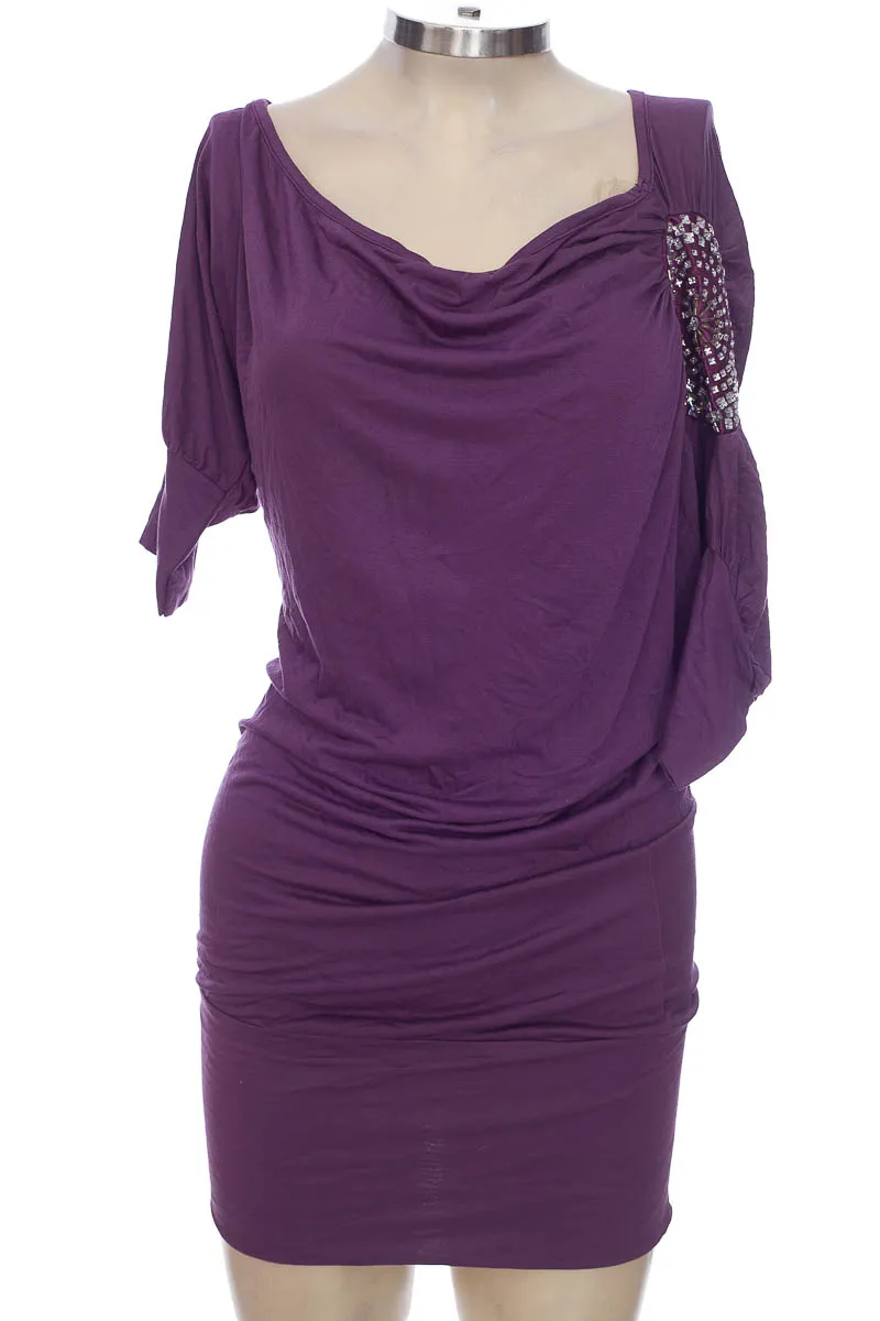VESTIDO / ENTERIZO COLOR MORADO  AMERICAN ONE