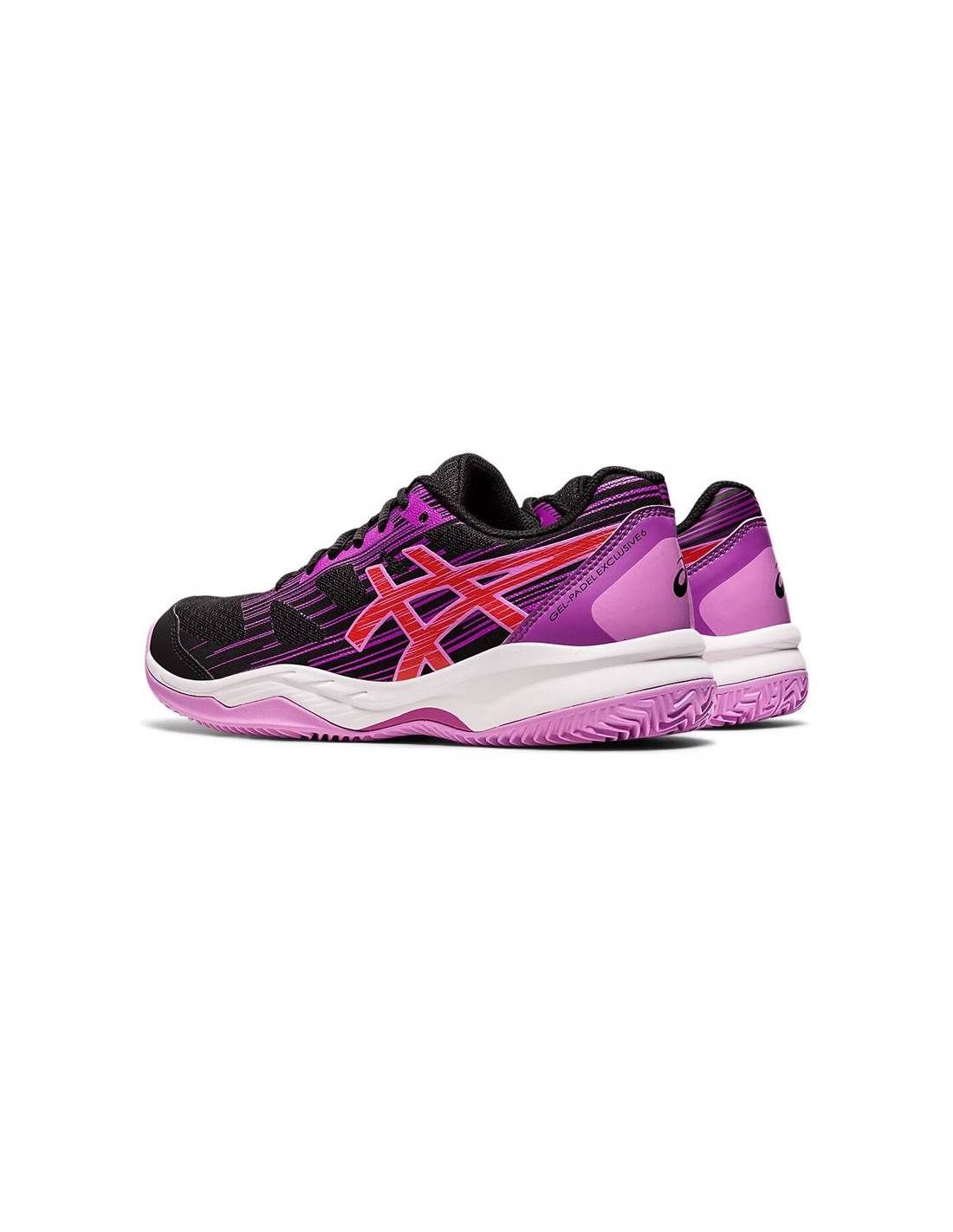 ZAPATILLAS ASICS GELPADEL EXCLUSIVE 6 MUJER BK