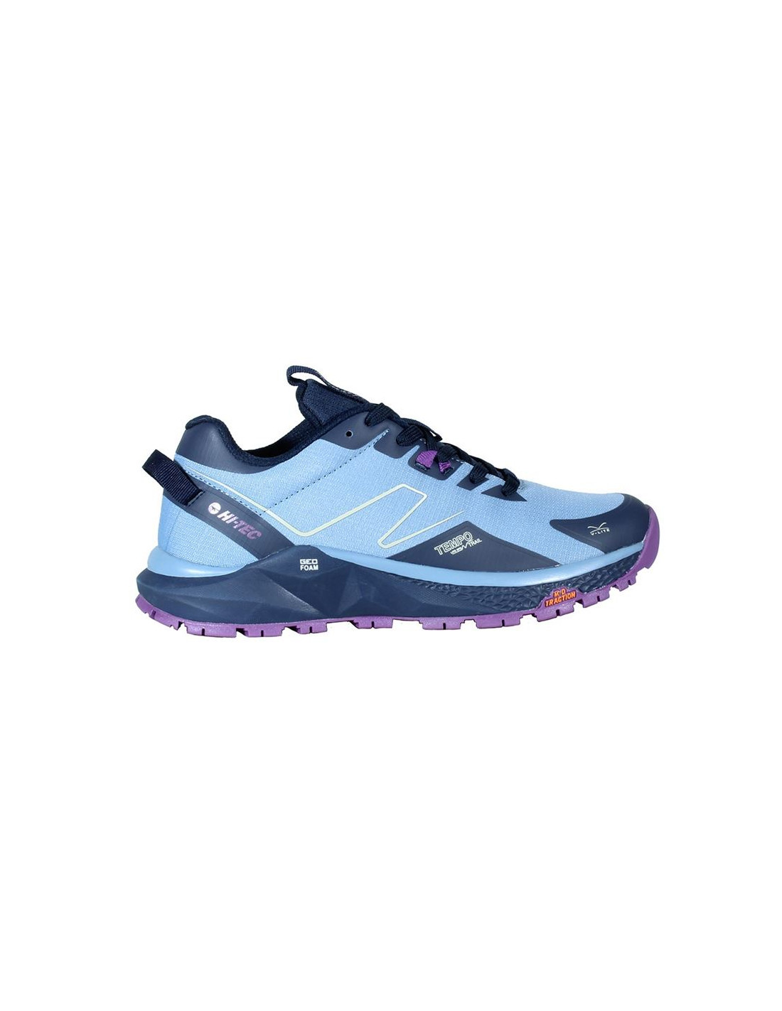 ZAPATILLAS DE MONTAñA HITEC GEO TEMPO TRAIL DUSTY BLUE/PURPLE MUJER