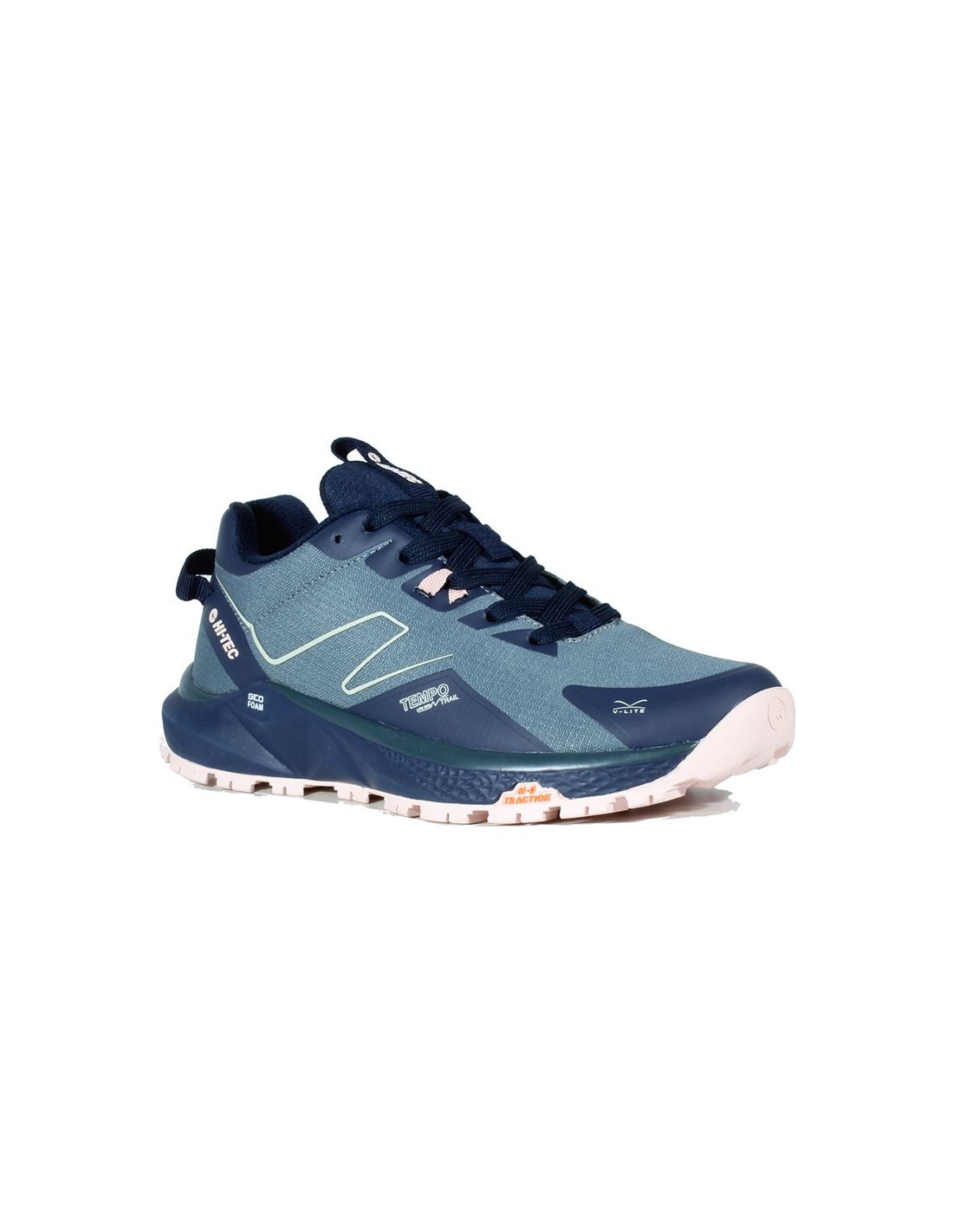 ZAPATILLAS DE MONTAñA HITEC GEO TEMPO TRAIL DUSTY BLUE/PURPLE MUJER
