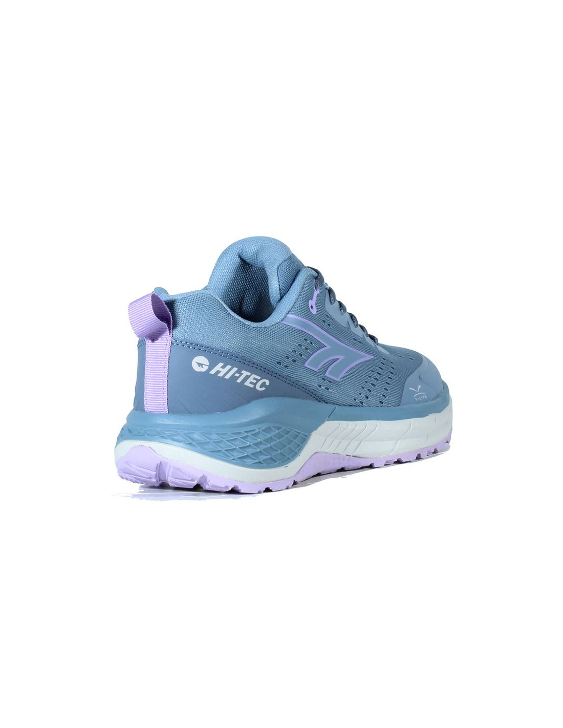 ZAPATILLAS DE MONTAñA HITEC TRAIL ENDURO FLINT STONE/PURPLE/ROSE MUJER