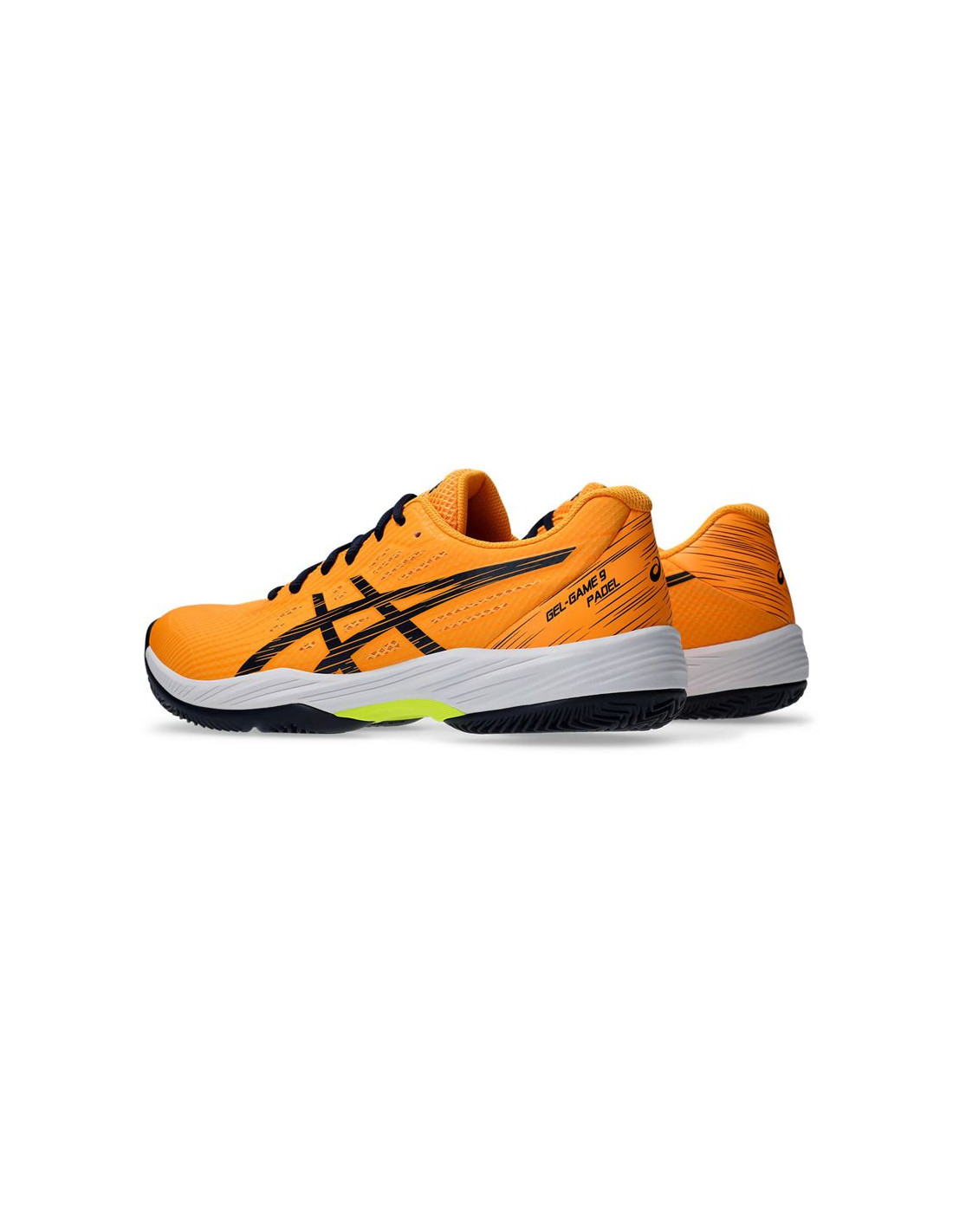 ZAPATILLAS DE PáDEL ASICS GELGAME 9 PADEL HOMBRE NARANJA