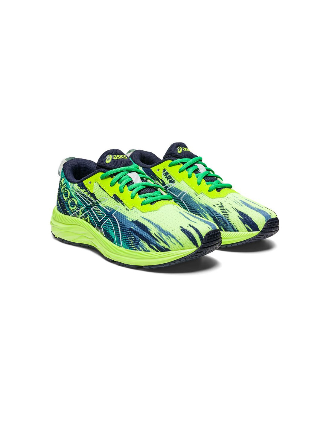 ZAPATILLAS DE RUNNING ASICS GELNOOSA TRI 13 GS VERDE INFANTIL