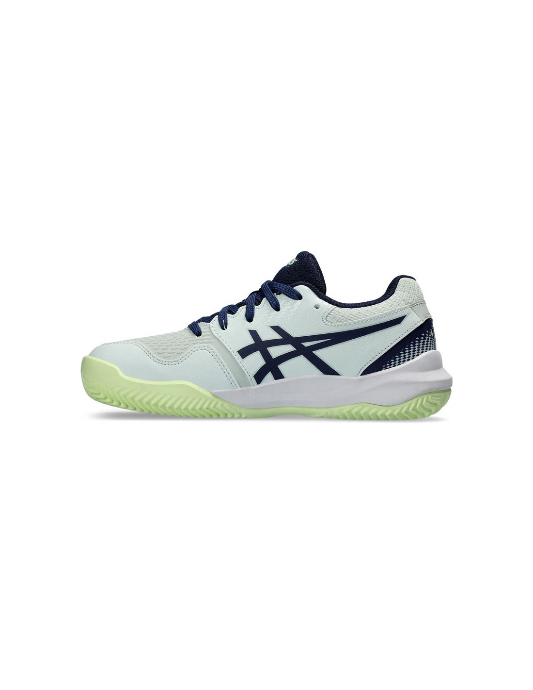 ZAPATILLAS DE TENIS ASICS GELRESOLUTION 9 GS CLAY INFANTIL MENTA/AZUL