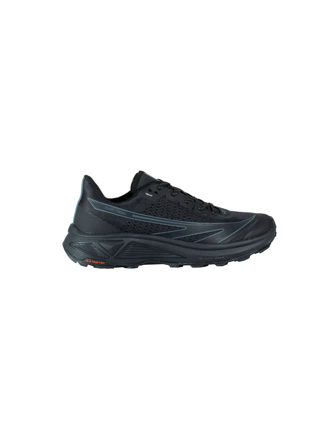 ZAPATILLAS DE TRAIL HITEC FLASH HOMBRE NEGRO