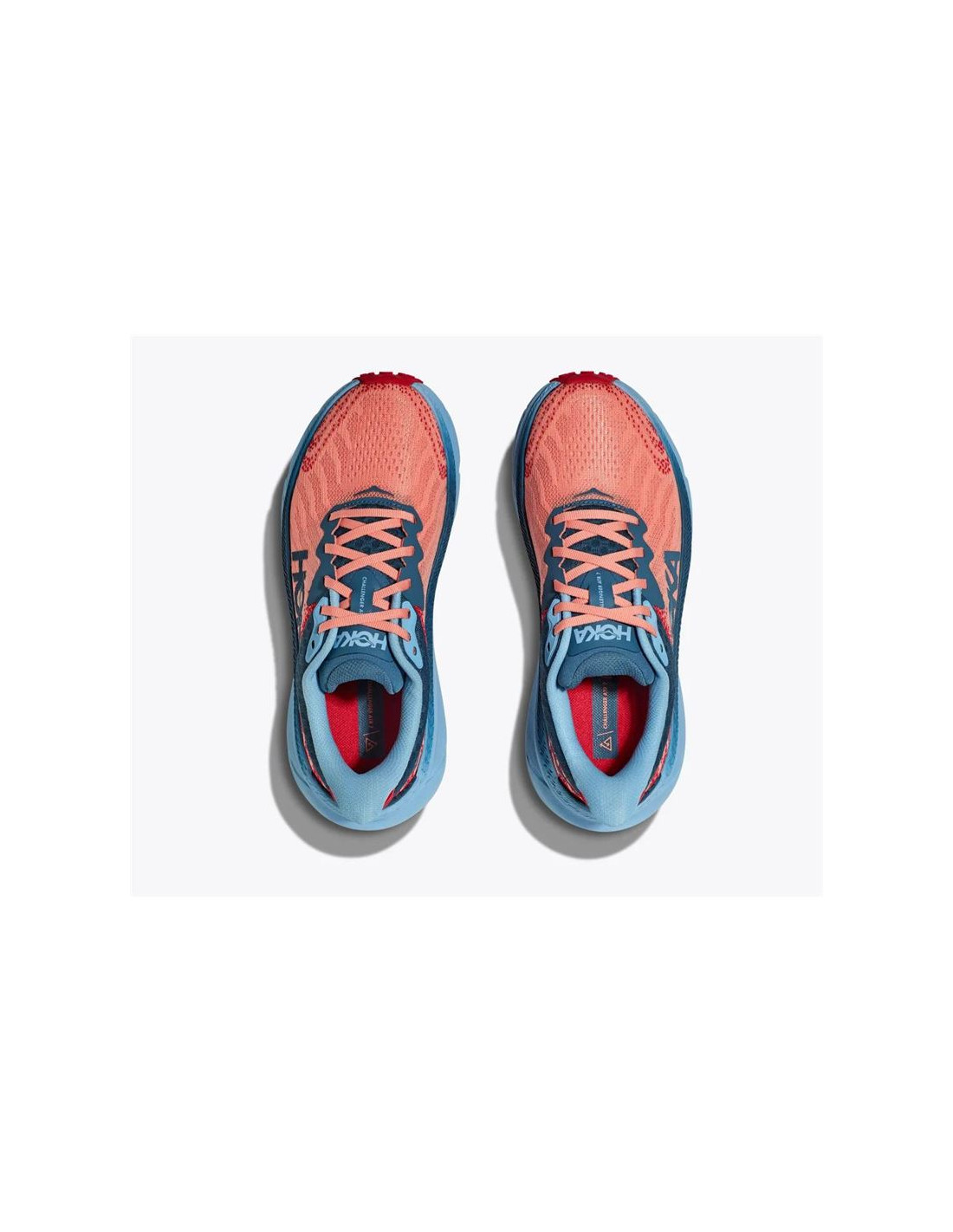 Zapatillas de Trail Hoka Challenger 7 Mujer Papaya/Real Tea