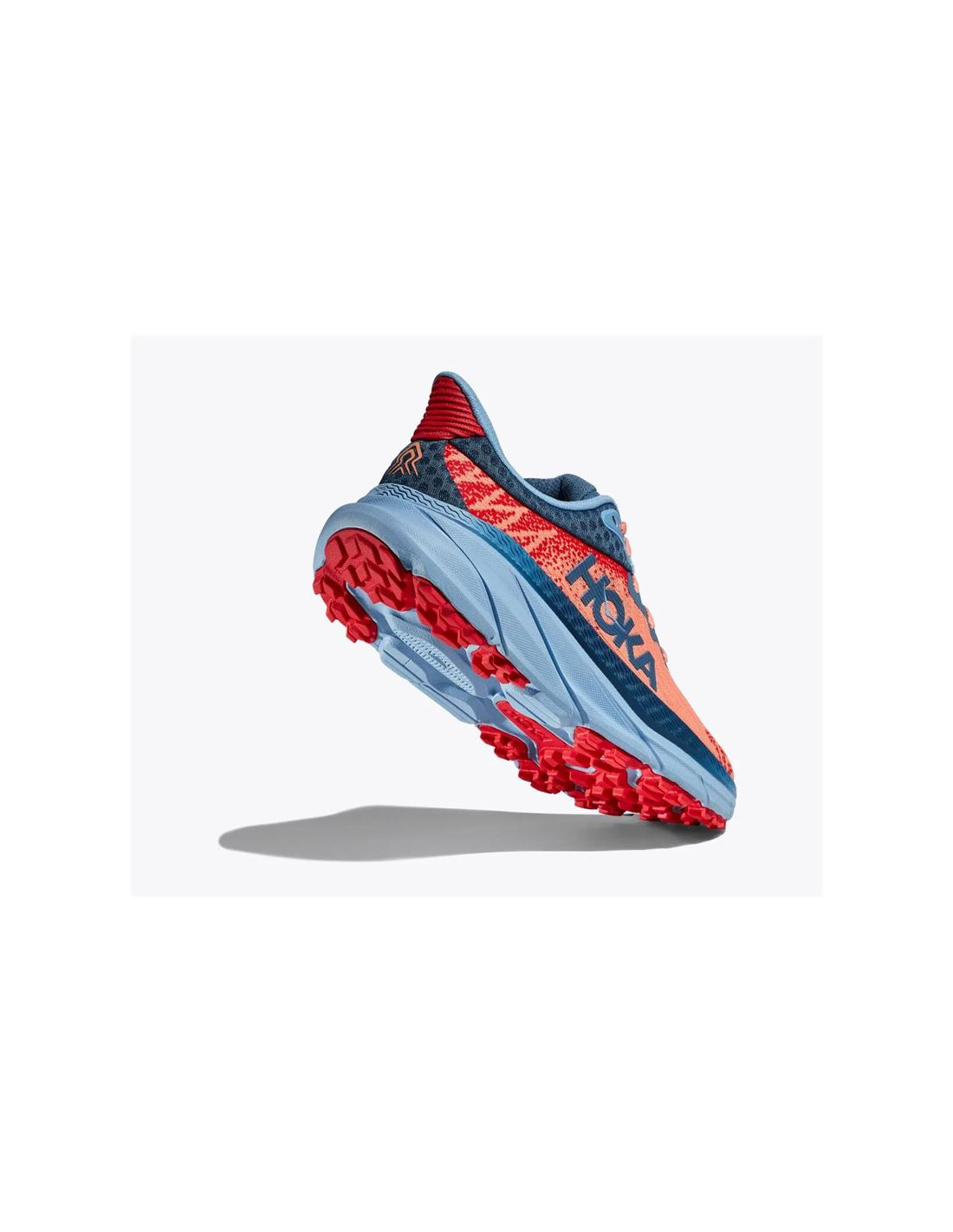 Zapatillas de Trail Hoka Challenger 7 Mujer Papaya/Real Tea