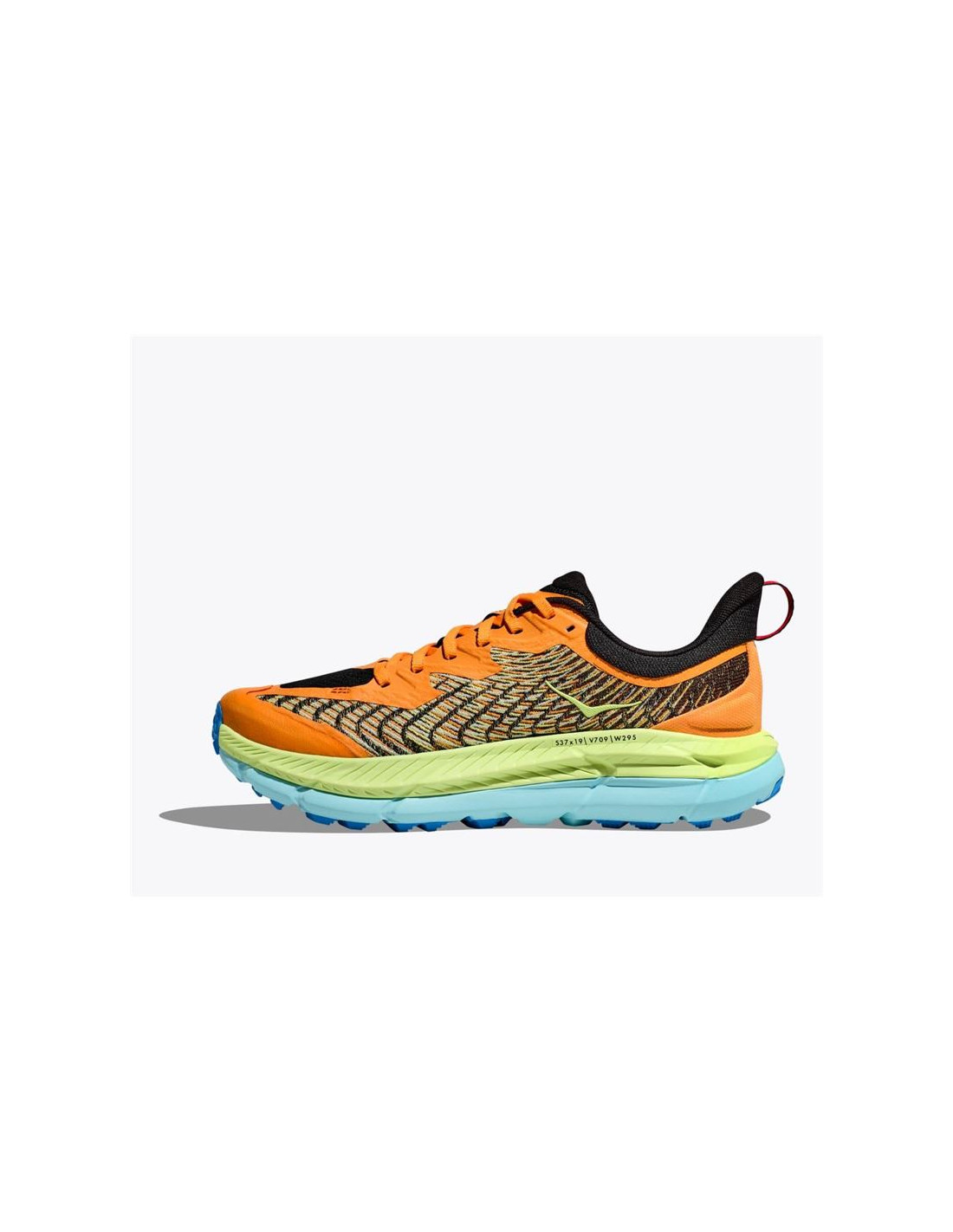 Zapatillas de Trail Hoka Mafate Speed 4 Hombre Naranja/Azul