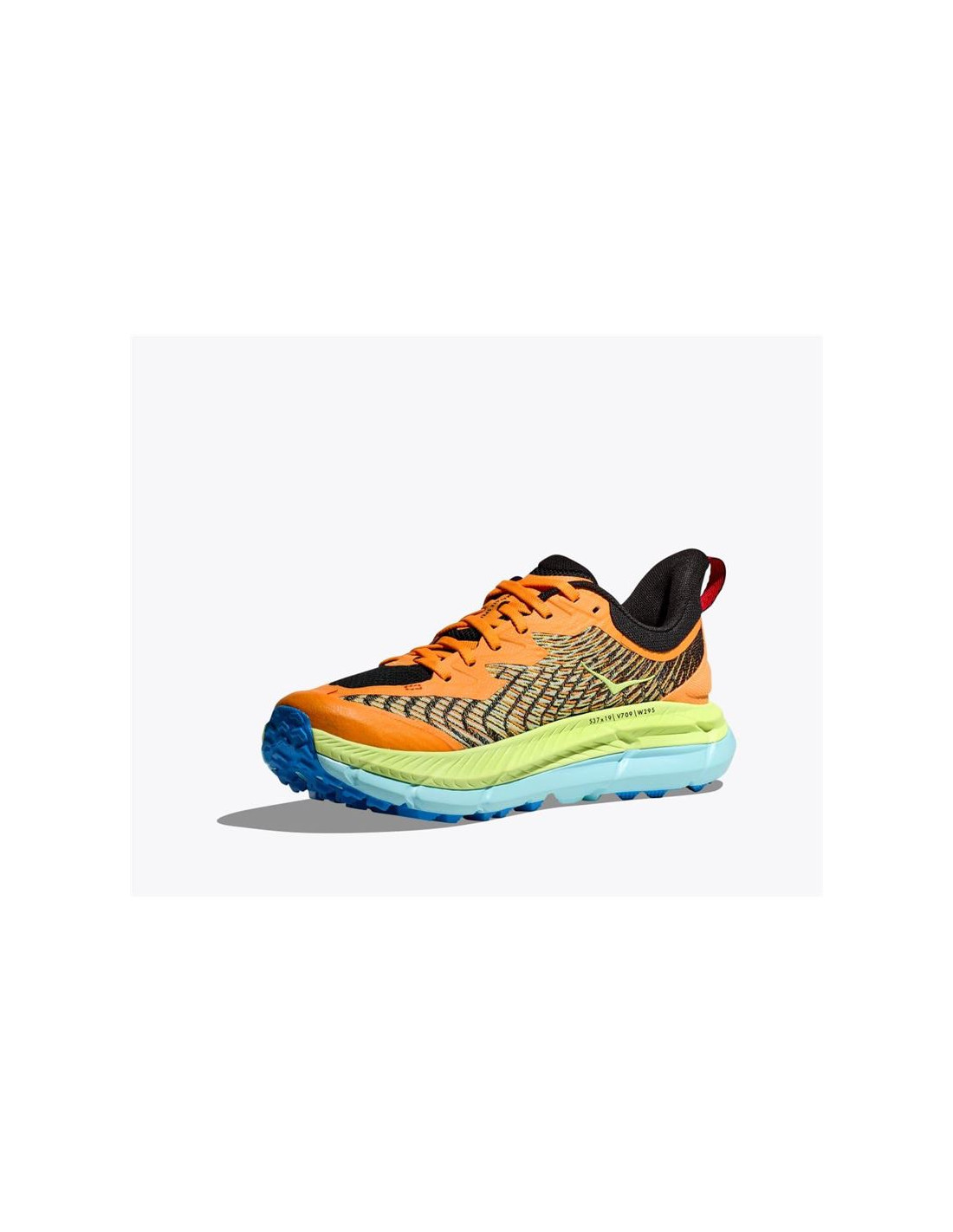 Zapatillas de Trail Hoka Mafate Speed 4 Hombre Naranja/Azul