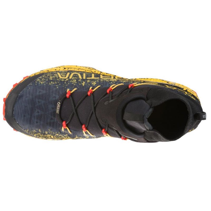 ZAPATILLAS DE TRAIL LA SPORTIVA URAGANO GORETEX (NEGRO/AMARILLO) HOMBRE