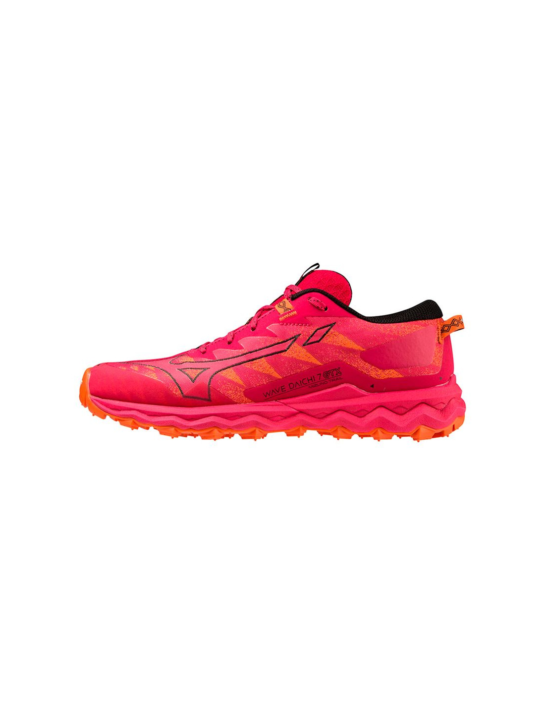ZAPATILLAS DE TRAIL MIZUNO WAVE DAICHI 7 GORETEX ROSA OSCURO MUJER