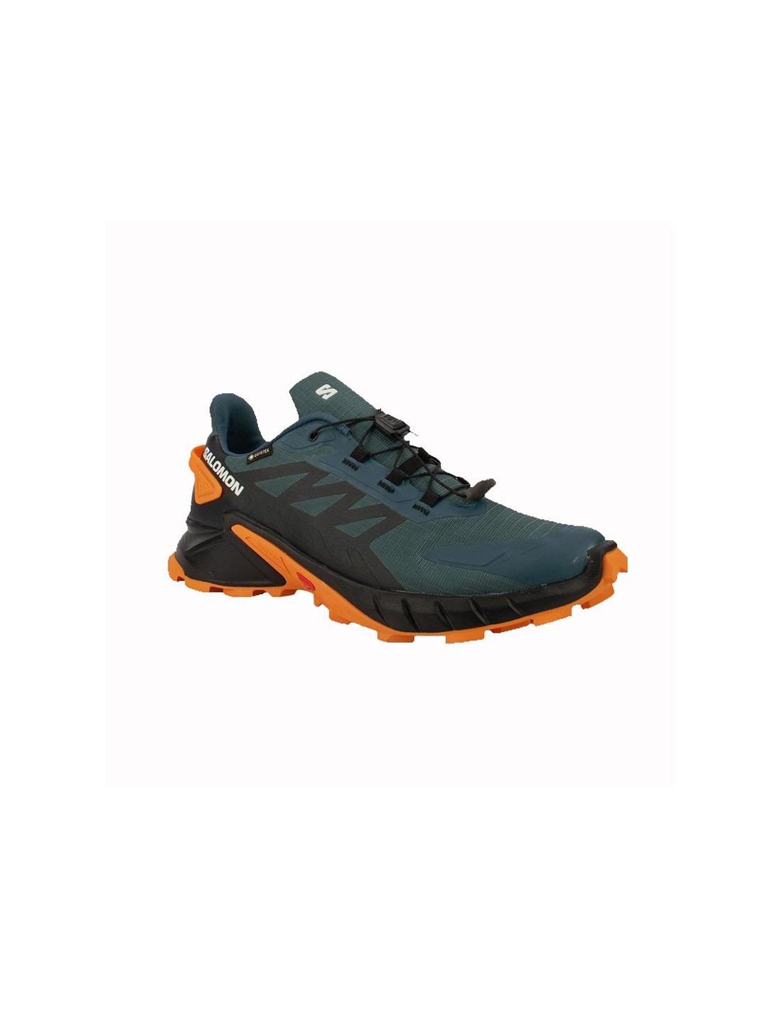 ZAPATILLAS DE TRAIL SALOMON SUPERCROSS 4 GORETEX NEGRO/NARANJA HOMBRE