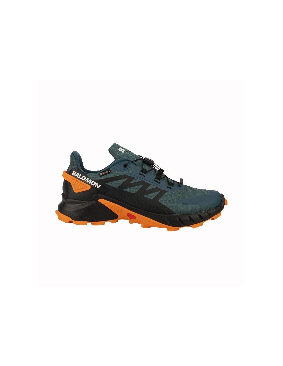 ZAPATILLAS DE TRAIL SALOMON SUPERCROSS 4 GORETEX NEGRO/NARANJA HOMBRE