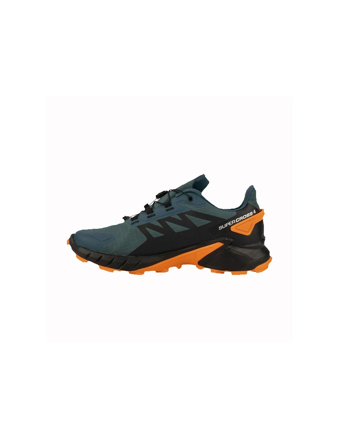 ZAPATILLAS DE TRAIL SALOMON SUPERCROSS 4 GORETEX NEGRO/NARANJA HOMBRE