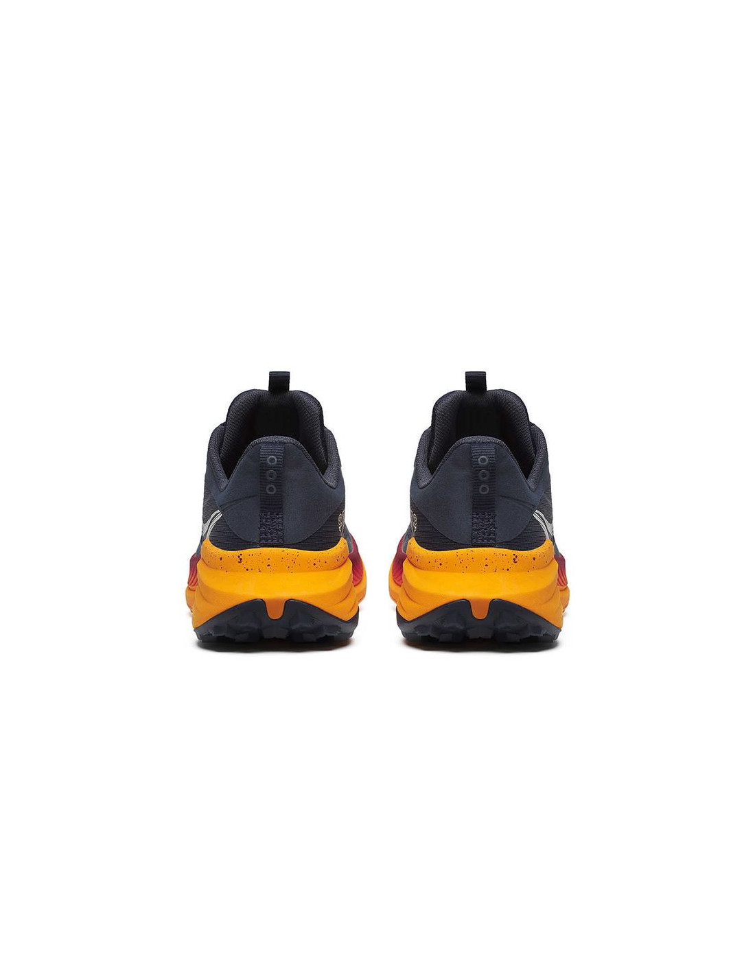 Zapatillas de Trail Saucony Aura Tr Gtx Hombre Azul Naranja