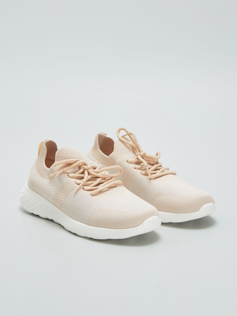 ZAPATILLAS ESTILO RUNNING  ROSA
