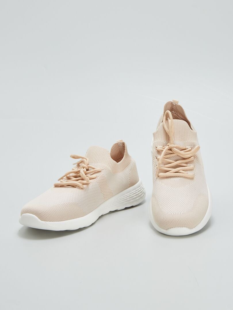 ZAPATILLAS ESTILO RUNNING  ROSA