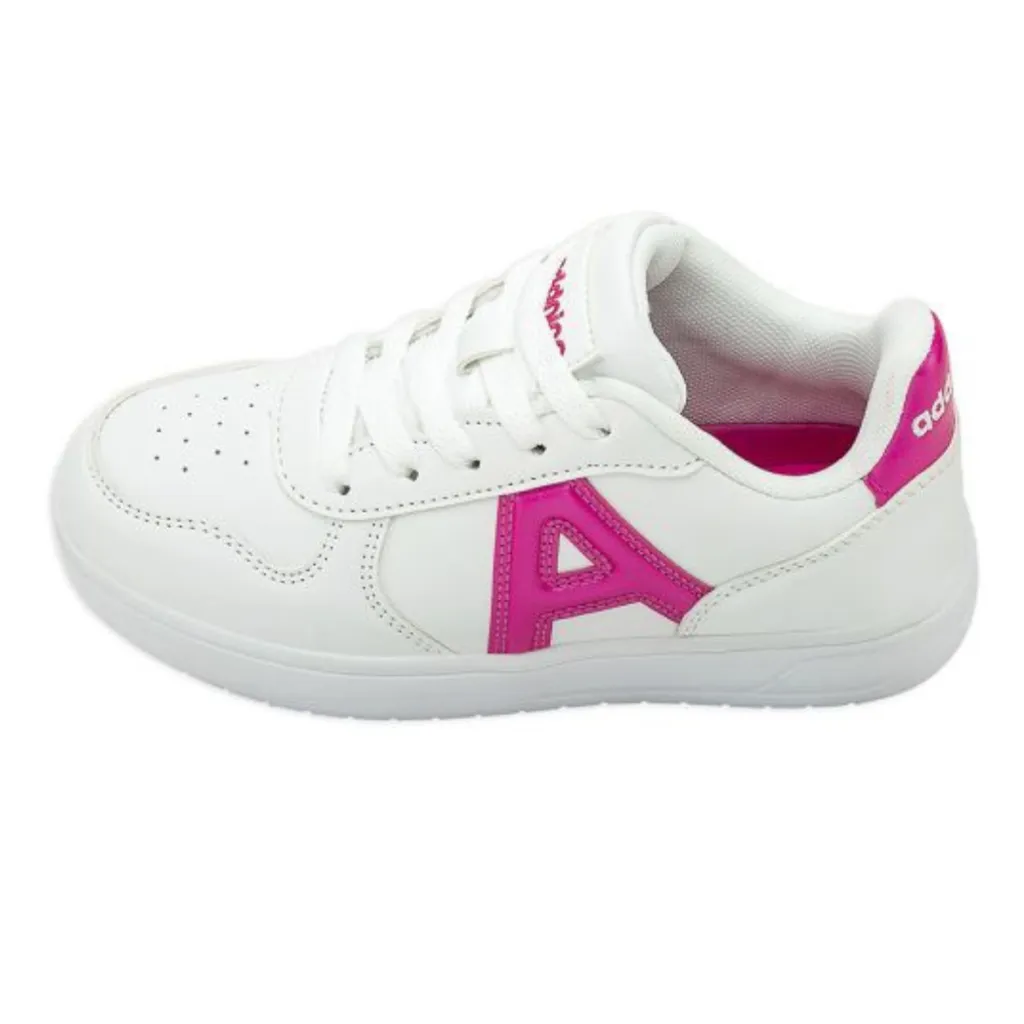 ZAPATILLAS URBANAS NIñAS ADDNICE SAN DIEGO MAX  BLANCO/FUCSIA