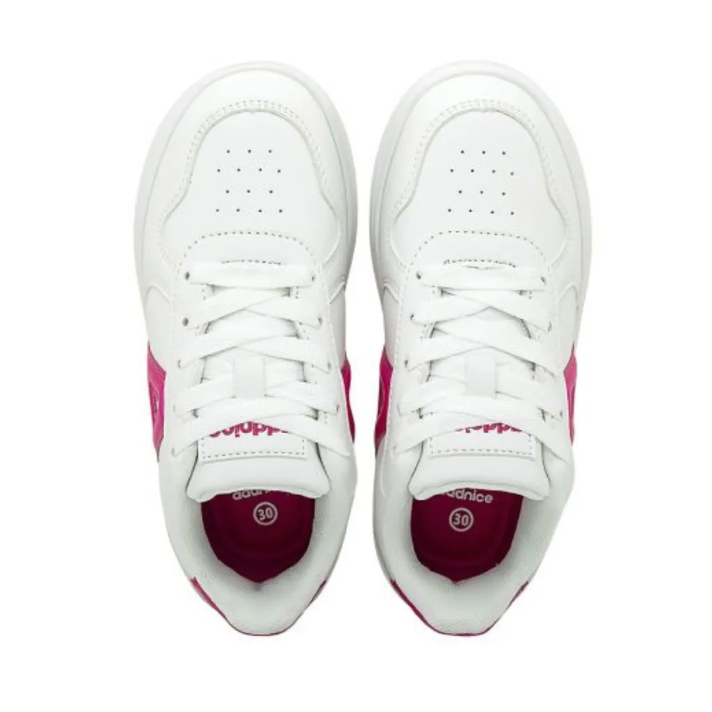 ZAPATILLAS URBANAS NIñAS ADDNICE SAN DIEGO MAX  BLANCO/FUCSIA