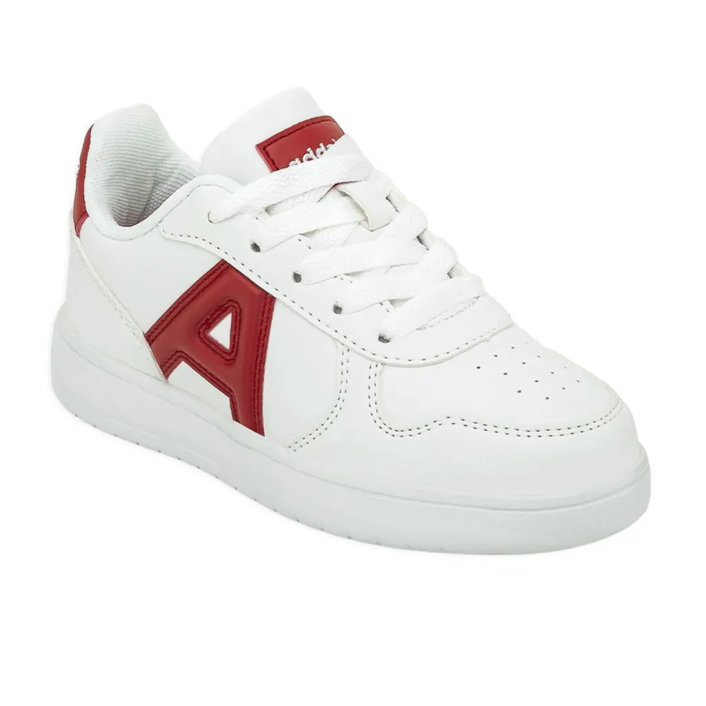 ZAPATILLAS URBANAS NIñOS ADDNICE SAN DIEGO MAX  BLANCO/ROJO