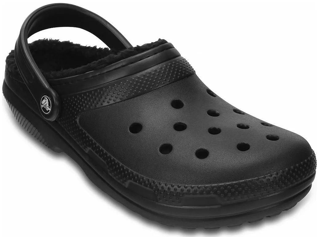 ZAPATOS CROCS CLASSIC LINED CLOG  BLACK/BLACK