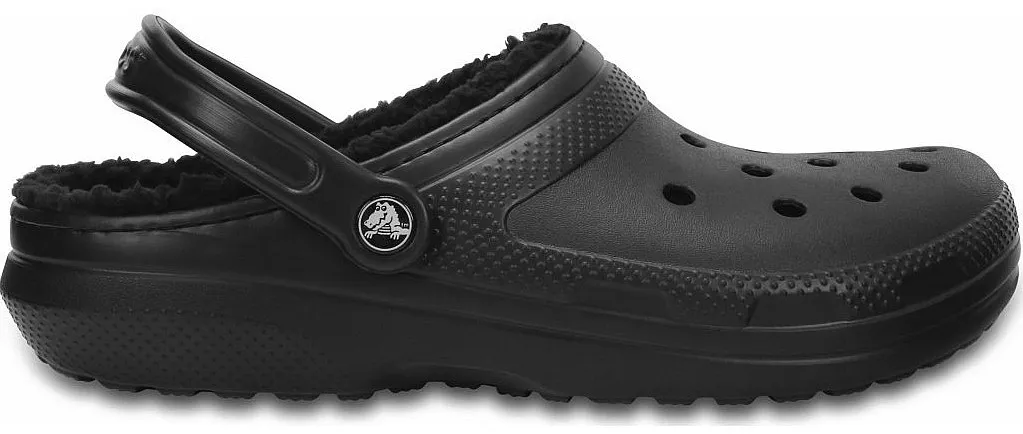 ZAPATOS CROCS CLASSIC LINED CLOG  BLACK/BLACK