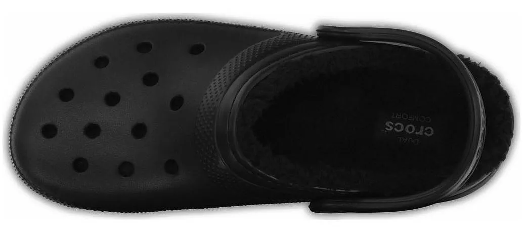 ZAPATOS CROCS CLASSIC LINED CLOG  BLACK/BLACK
