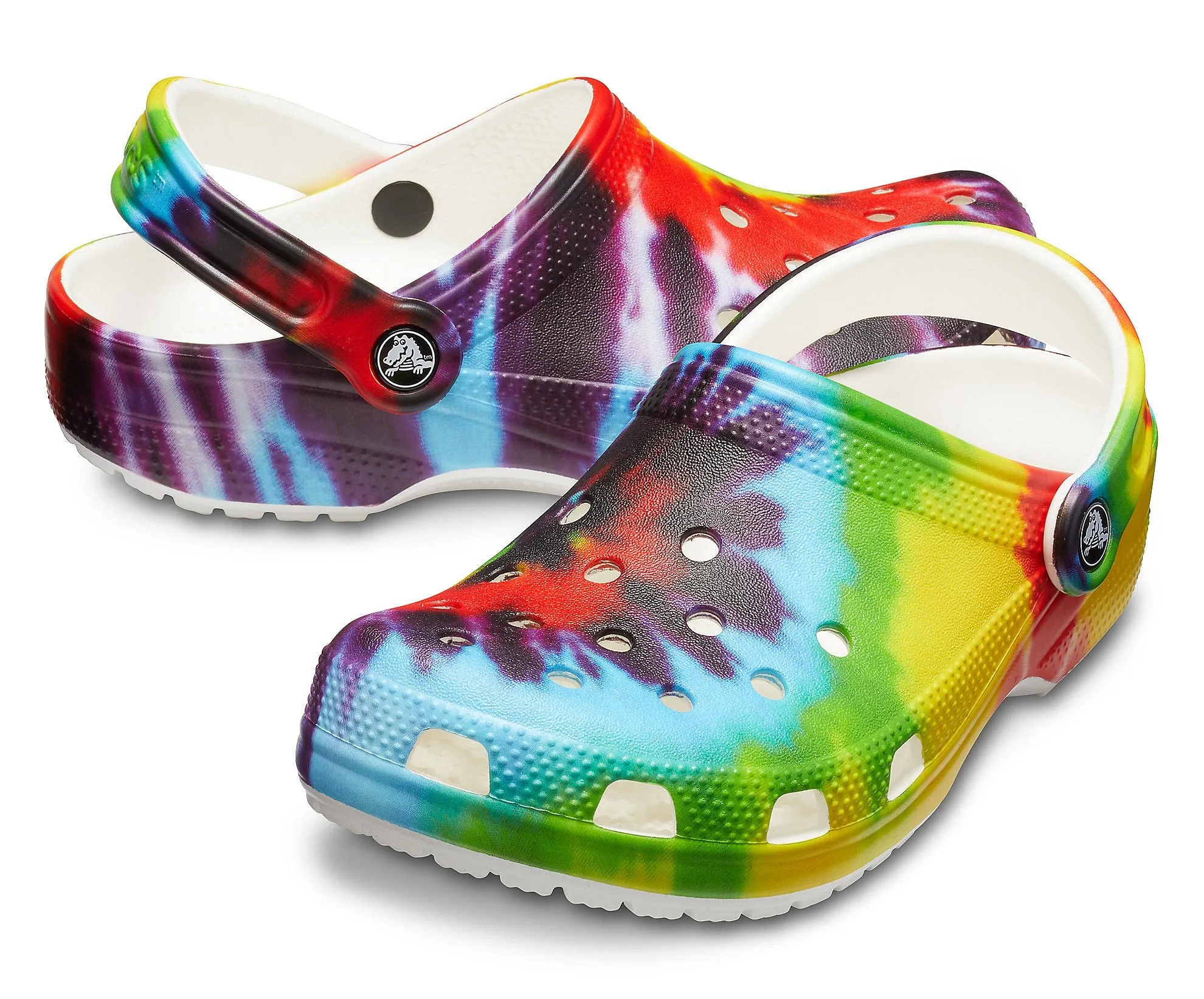 ZAPATOS CROCS CLASSIC TIE DYE GRAPHIC CLOG  MULTI