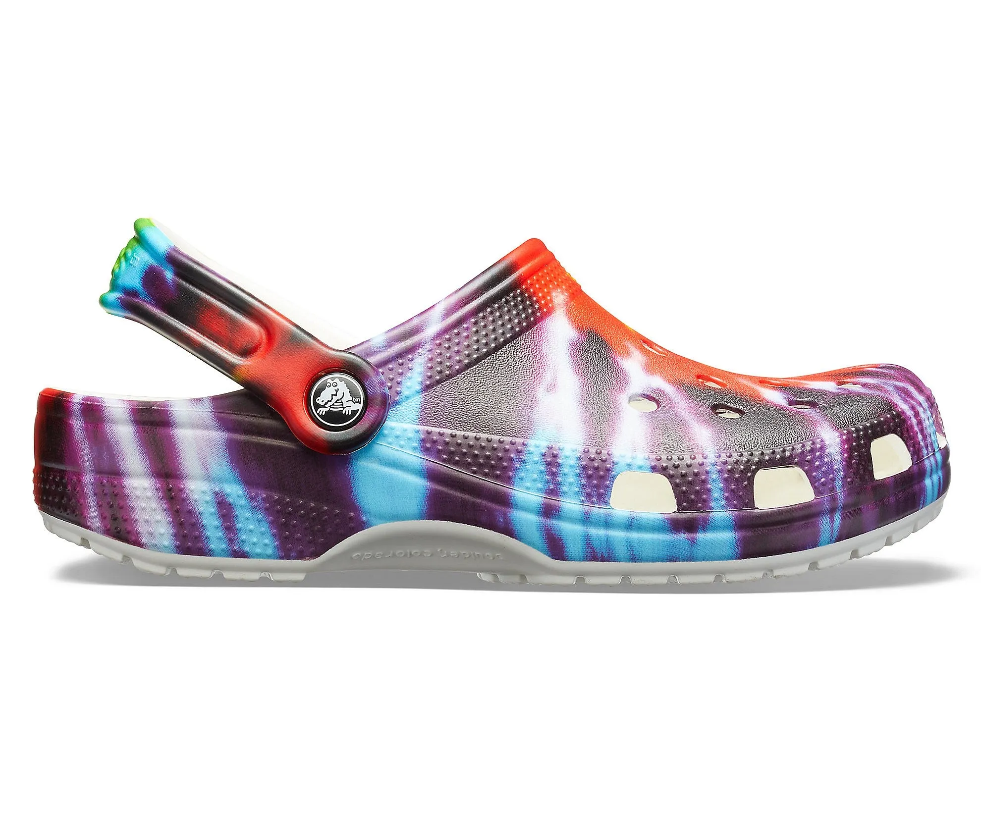 ZAPATOS CROCS CLASSIC TIE DYE GRAPHIC CLOG  MULTI
