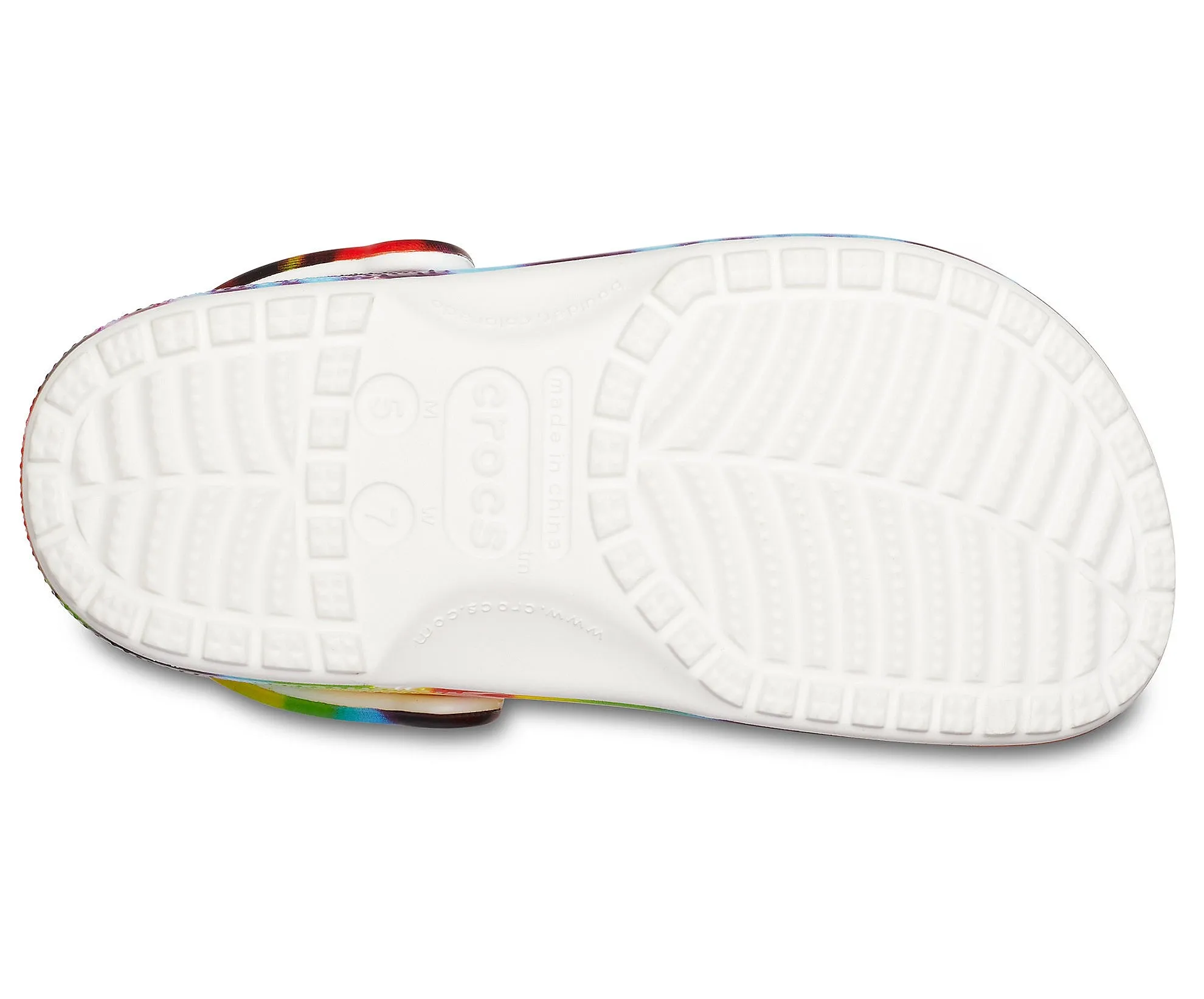 ZAPATOS CROCS CLASSIC TIE DYE GRAPHIC CLOG  MULTI