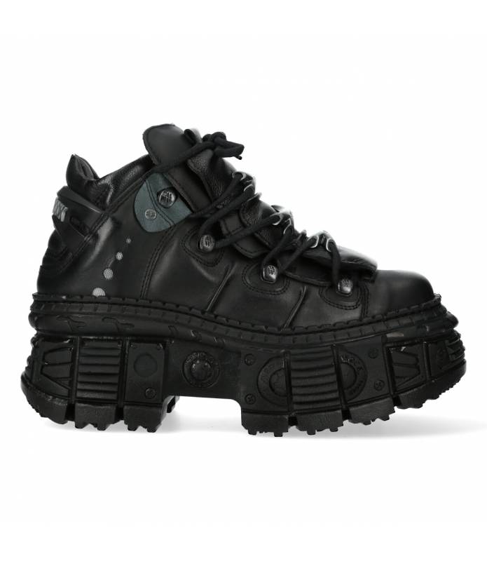 ZAPATOS PIEL ROCK SUELA TANK NEW ROCK ORIGINAL PLATAFORMA WALL106S12