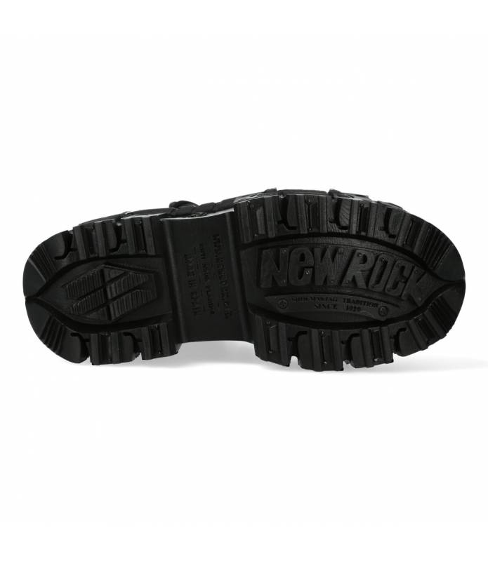 ZAPATOS PIEL ROCK SUELA TANK NEW ROCK ORIGINAL PLATAFORMA WALL106S12