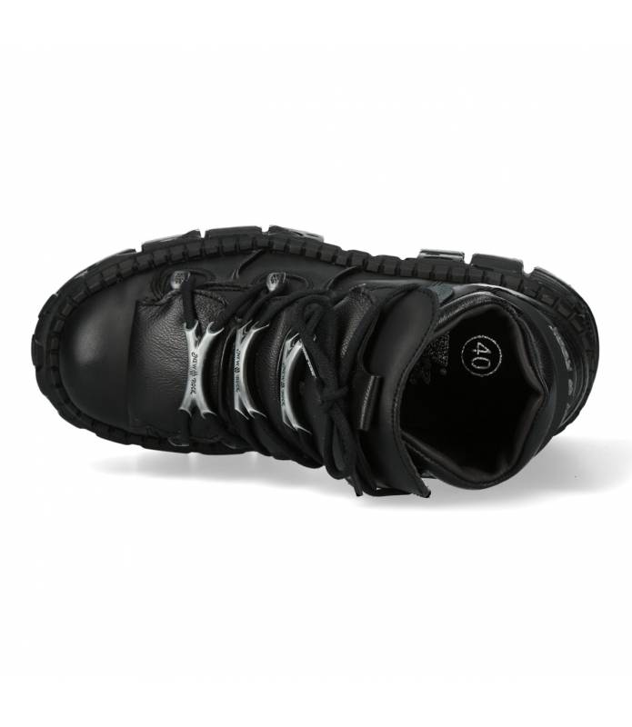 ZAPATOS PIEL ROCK SUELA TANK NEW ROCK ORIGINAL PLATAFORMA WALL106S12
